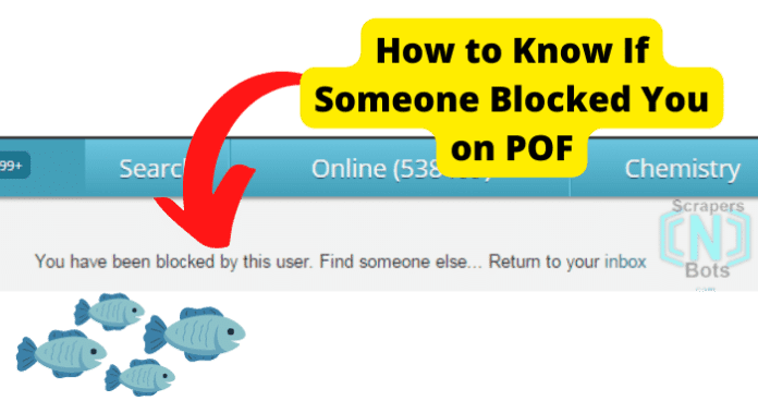 How to Know If Someone Blocked You on POF