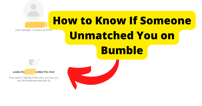 How to Know If Someone Unmatched You on Bumble - Techzillo