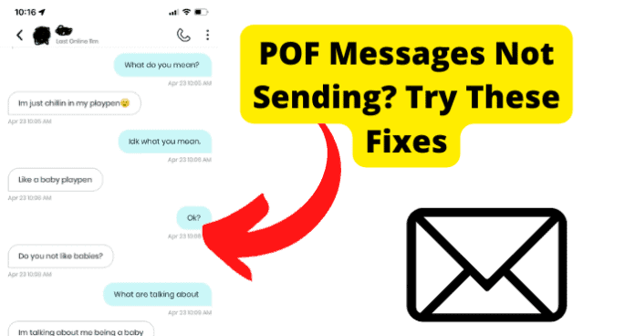 POF Messages Not Sending