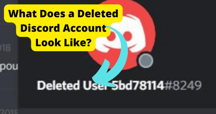 What Does a Deleted Discord Account Look Like?