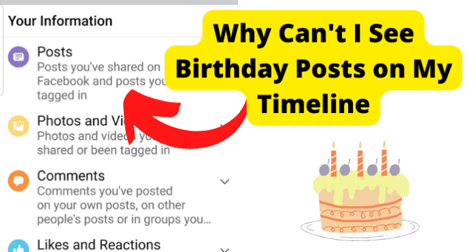 Why Can't I See Birthday Posts on My Timeline?