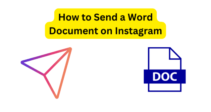 How to Send a Word Document on Instagram