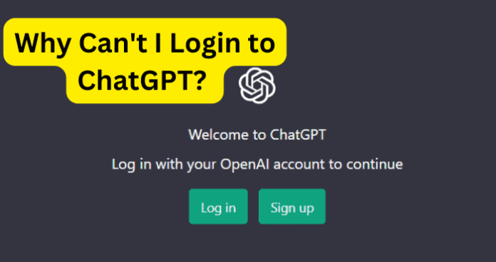 Why Can't I Login to ChatGPT?