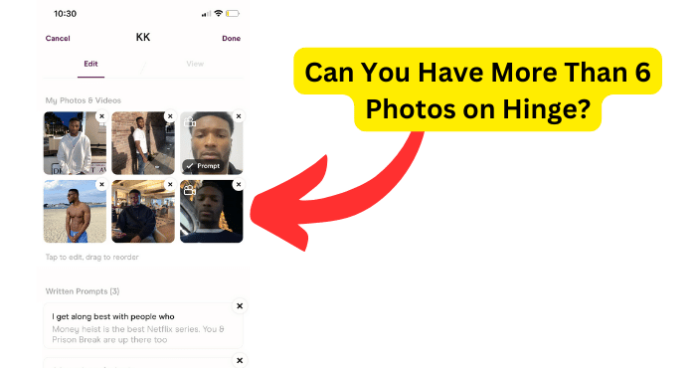 Can You Have More Than 6 Photos on Hinge?